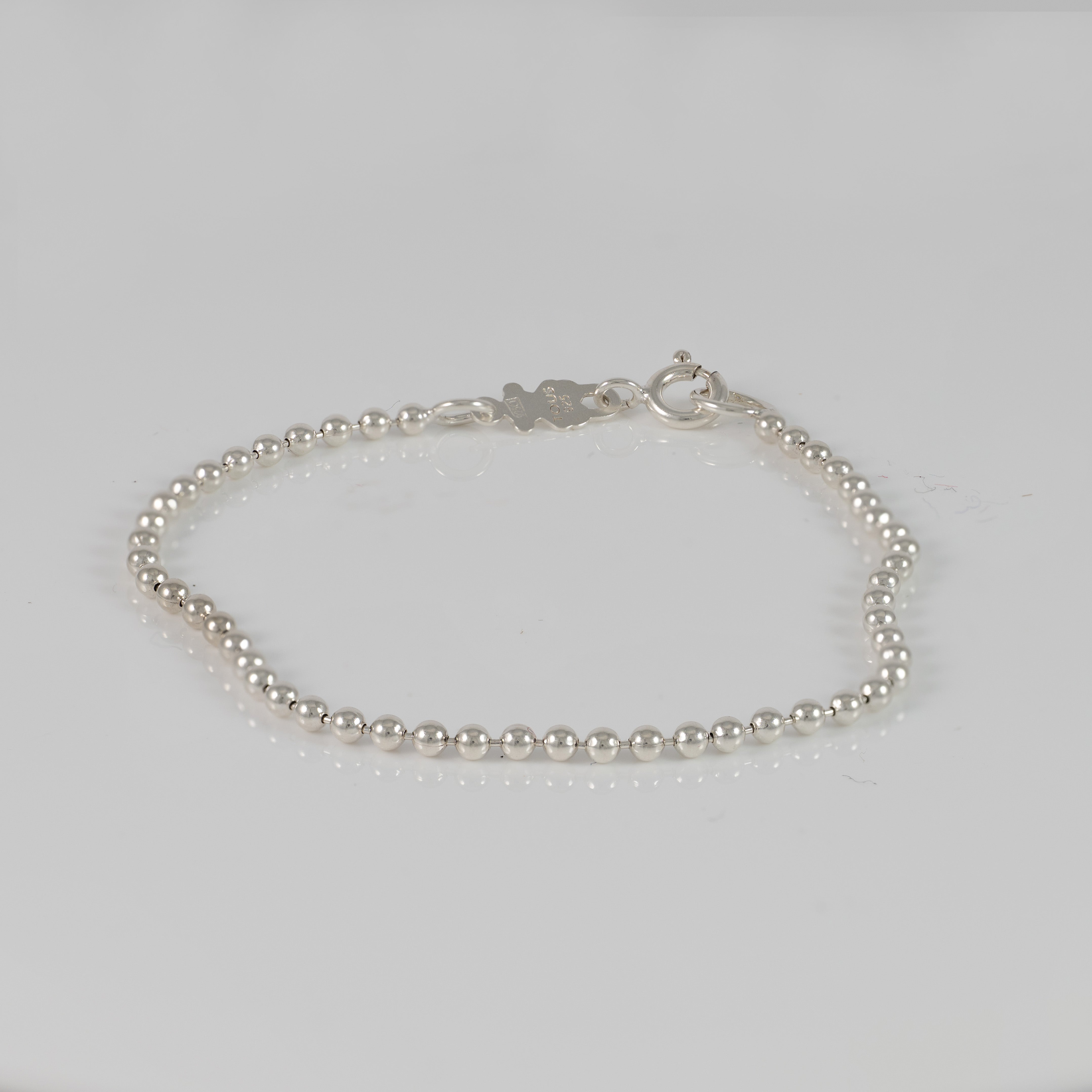 Pulsera Tous en plata 925 con bolitas Basics