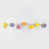Pulsera Tous de plata 925, cristal de Murano y nylon lila Icon Glass