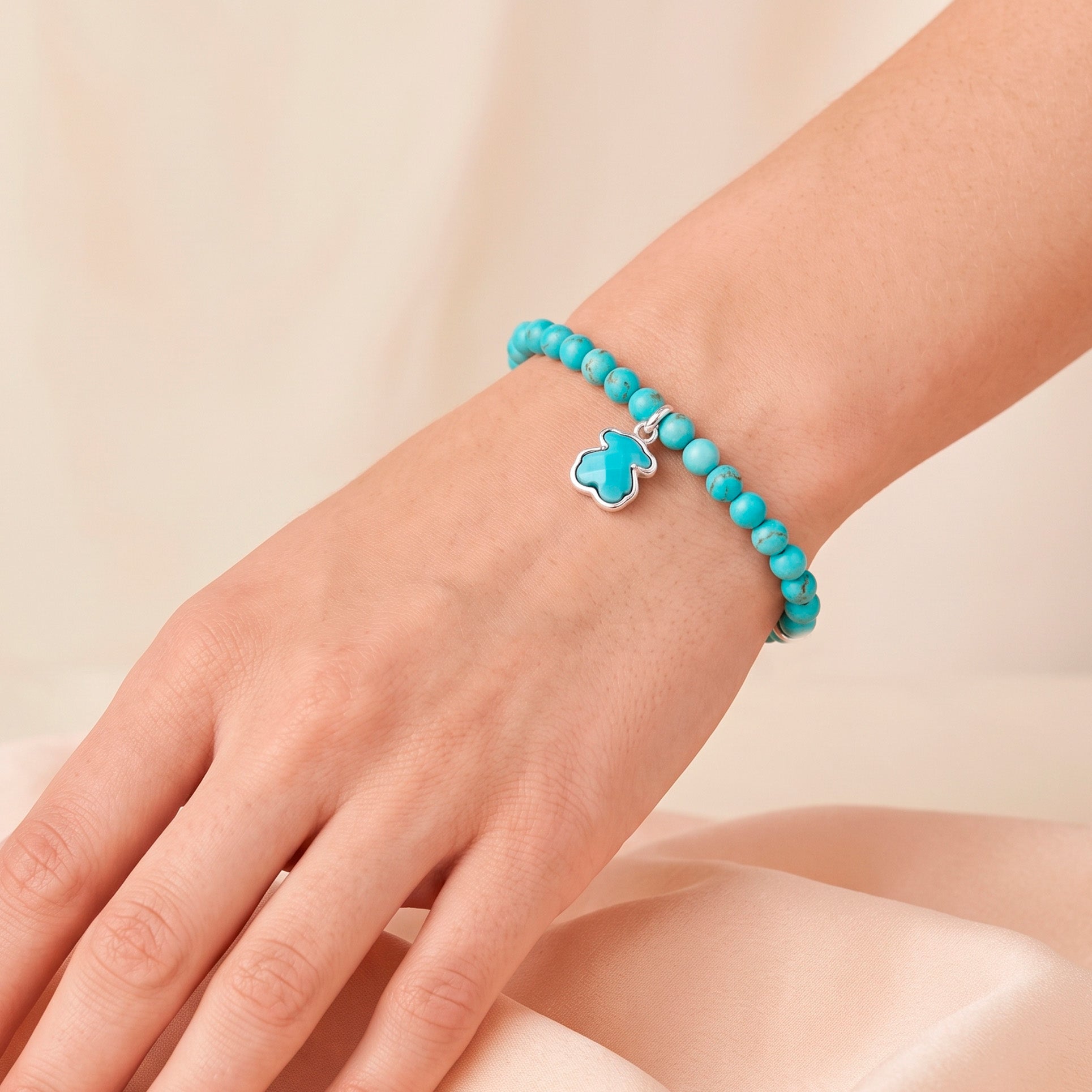 Pulsera Tous de Plata 925 y Magnesitas Icon Color