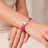 Pulsera Tous de Plata 925 y piel Sweet Dolls