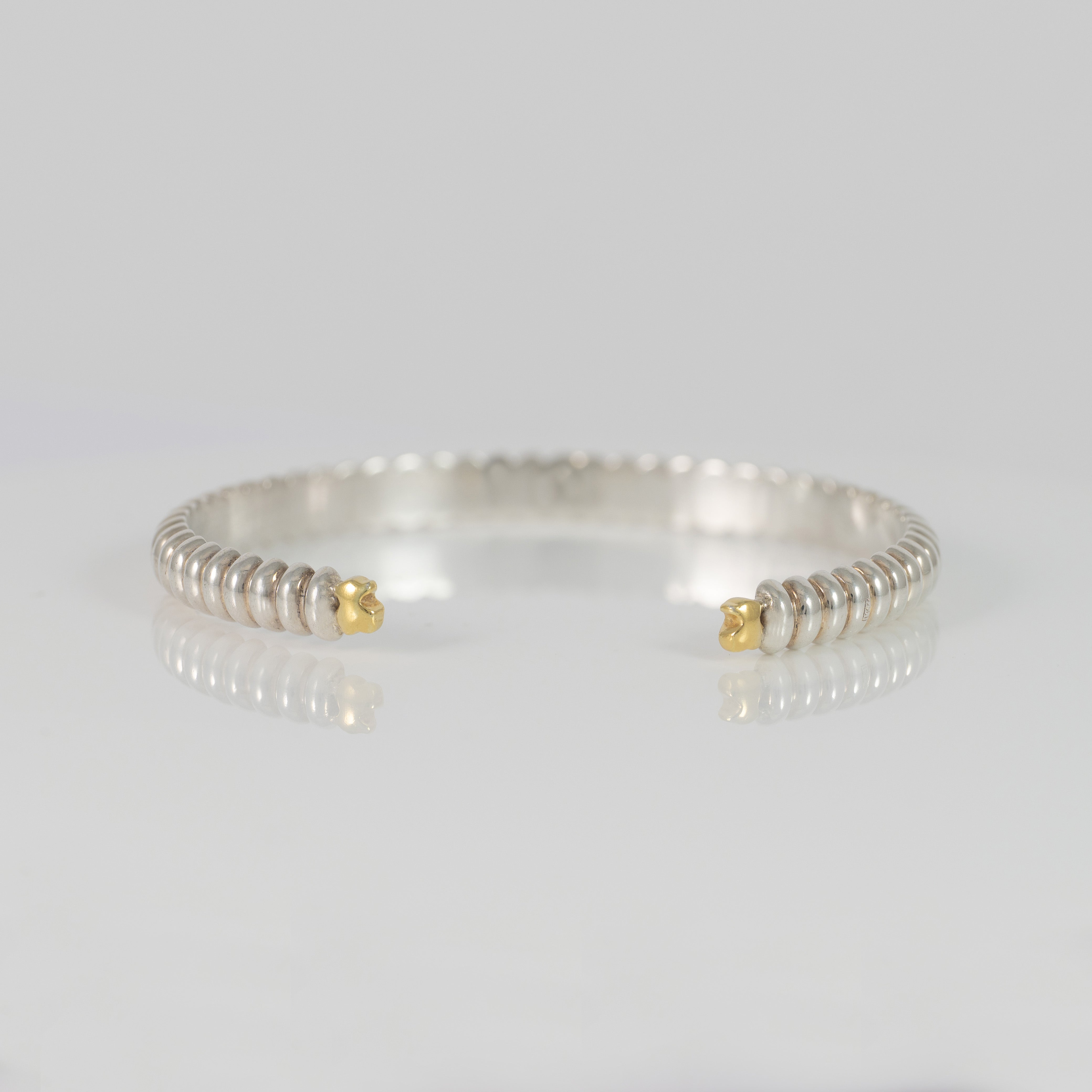 Pulsera Tous de plata 925 con oso de baño de oro 18 kt sobre plata Virtual Garden