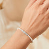 Pulsera Tous en plata 925 y perlas Straight