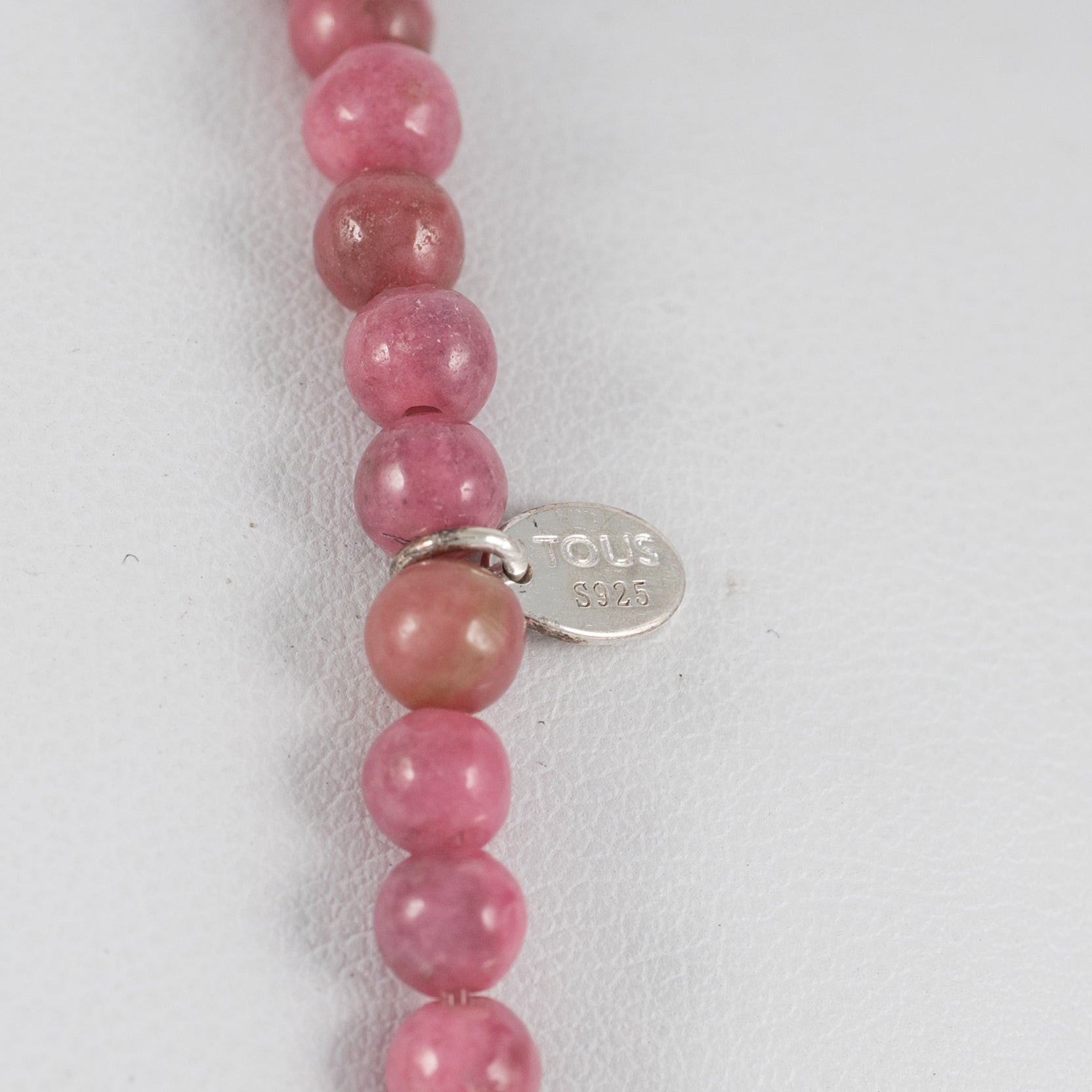 Pulsera Tous en plata 925 y Rodonita Tous Icon
