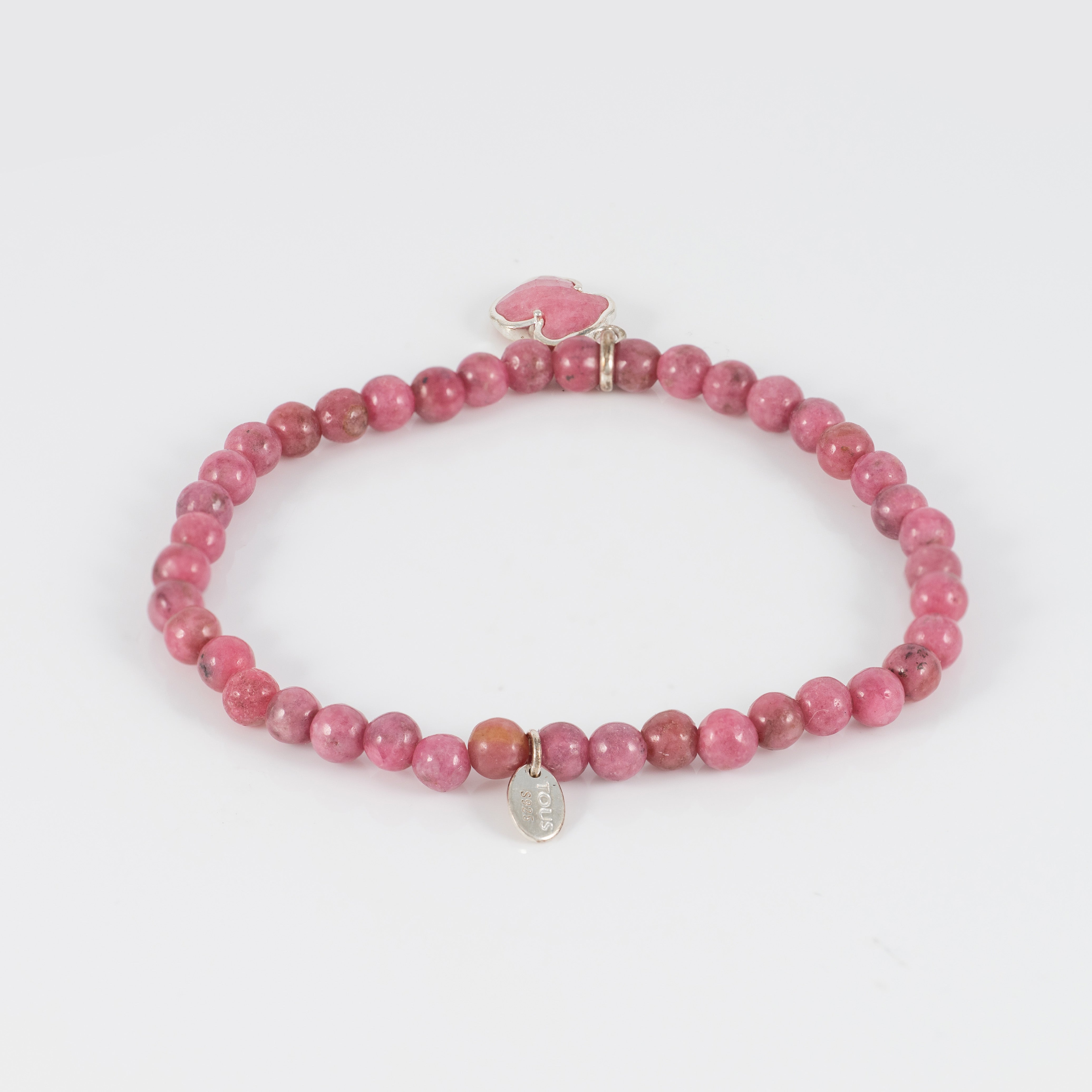 Pulsera Tous en plata 925 y Rodonita Tous Icon