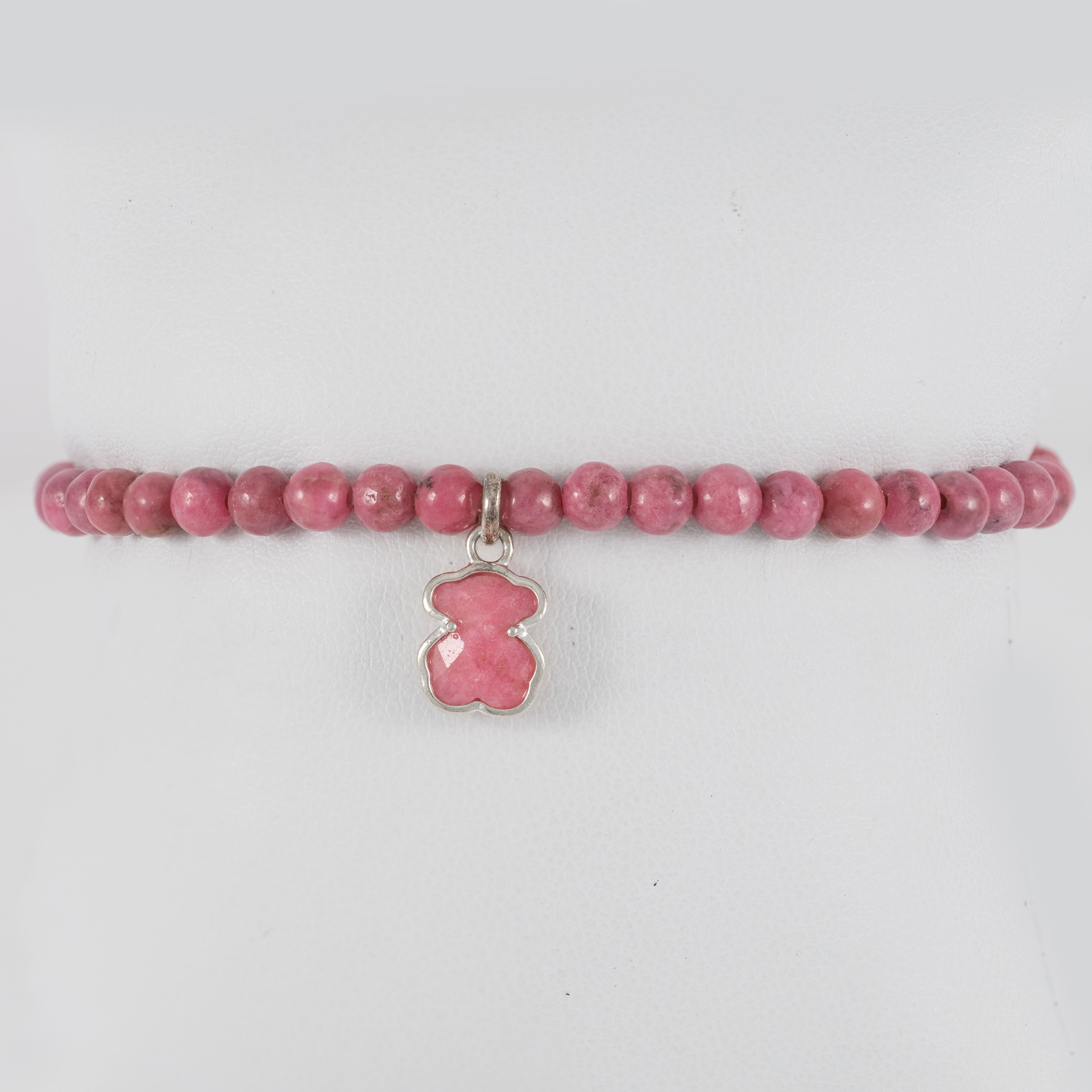 Pulsera Tous en plata 925 y Rodonita Tous Icon