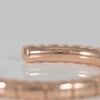 Pulsera Tous Straight XL con baño de oro rosa 18k sobre plata