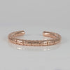 Pulsera Tous Straight XL con baño de oro rosa 18k sobre plata