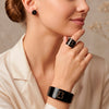 Pulsera esclava Tous de Resina con motivo oso en oro 18k