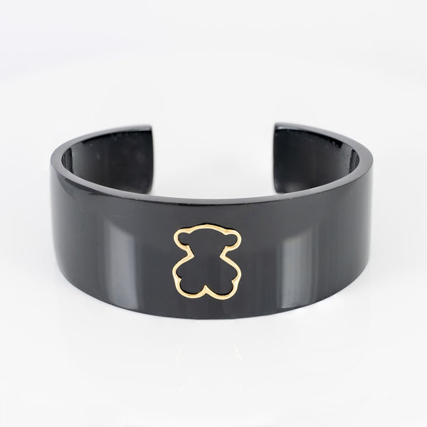 Pulsera esclava Tous de Resina con motivo oso en oro 18k