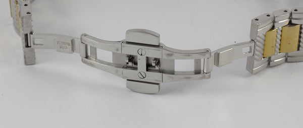 Charriol Parisii Steel Plated White Dial Quartz Ref: P33SY1