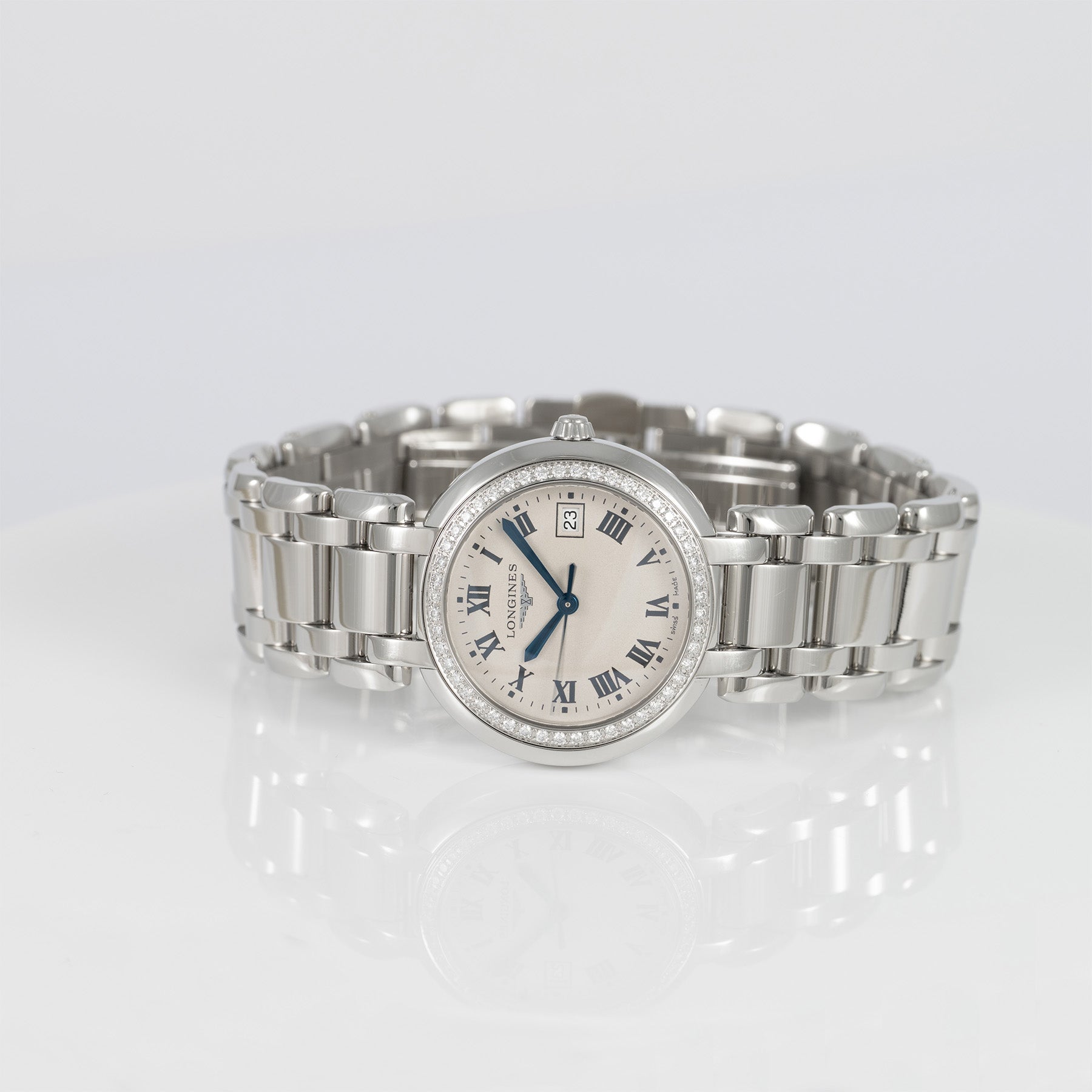 Longines Prima Luna Diamonds Ref: L8.112.0 L8.112.0.71.6