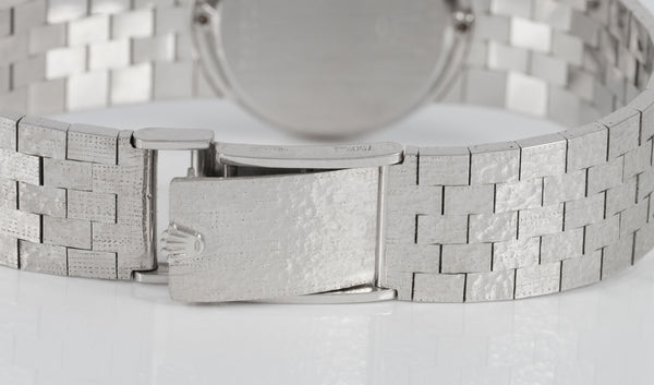 Rolex Cellini White Gold 18k and Diamonds Ref: 3753