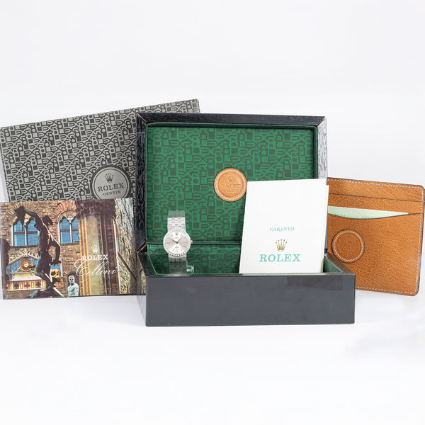 Rolex Cellini White Gold 18k and Diamonds Ref: 3753