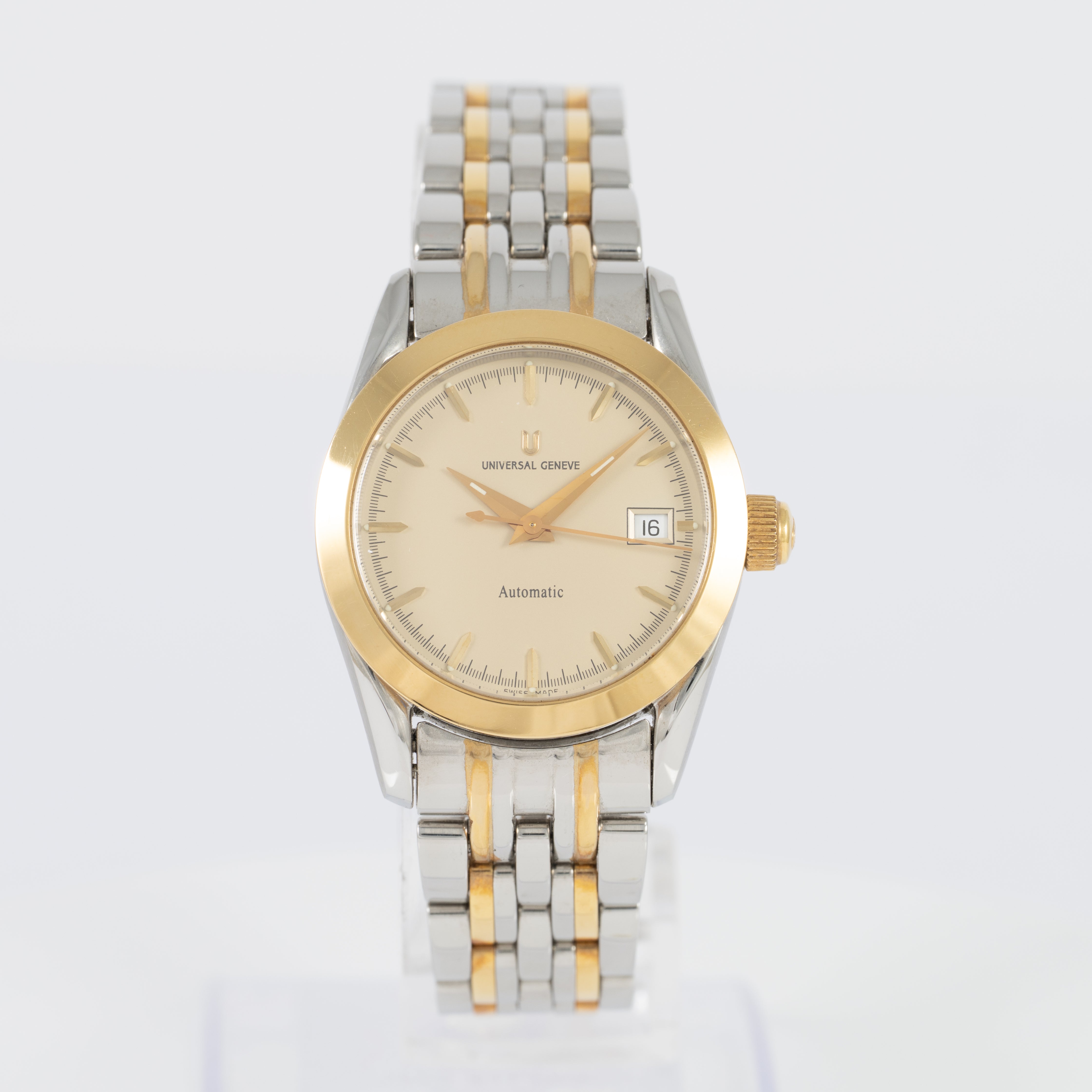 Universal Geneve Automatic Steel and Gold Bezel Ref: 260.671