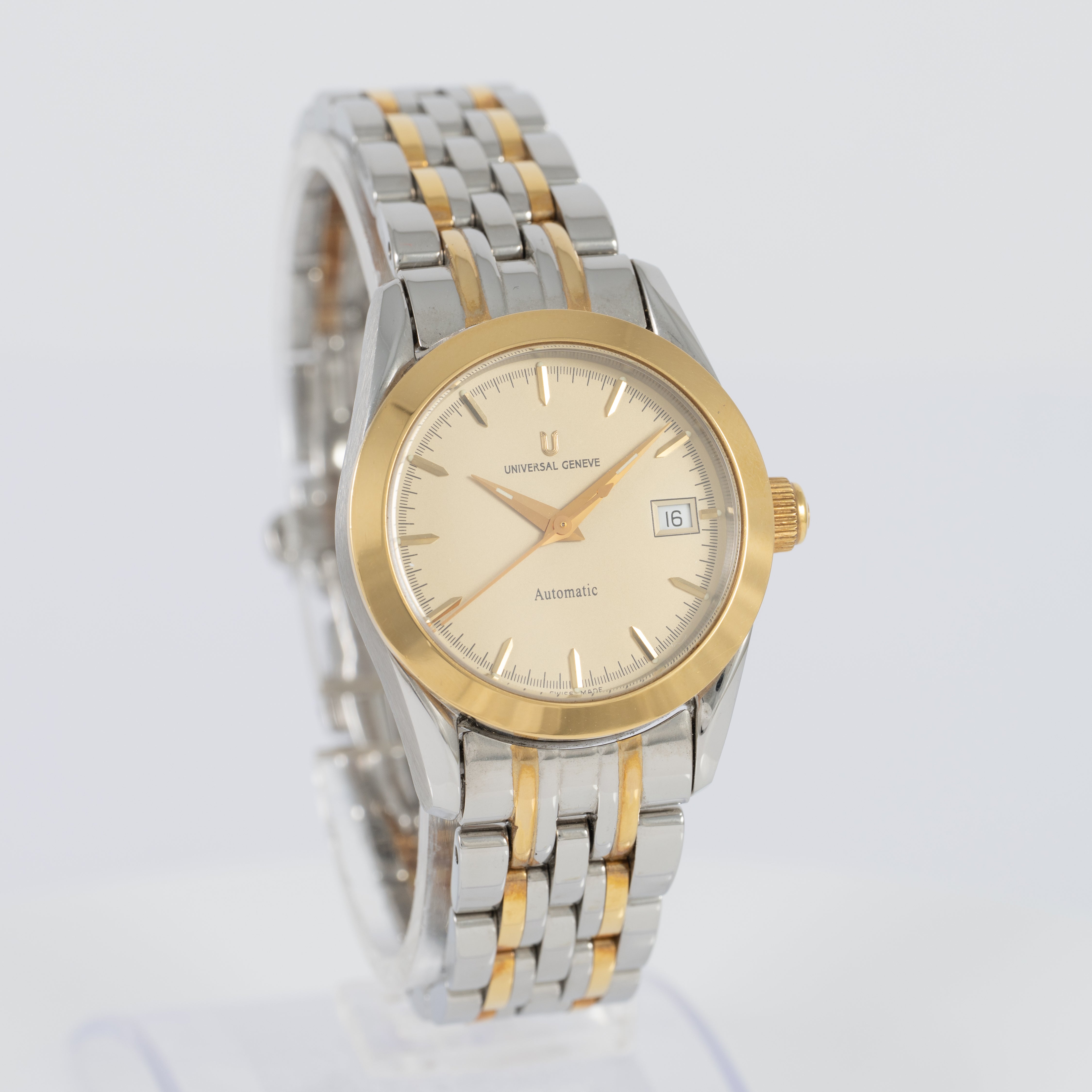 Universal Geneve Automatic Steel and Gold Bezel Ref: 260.671