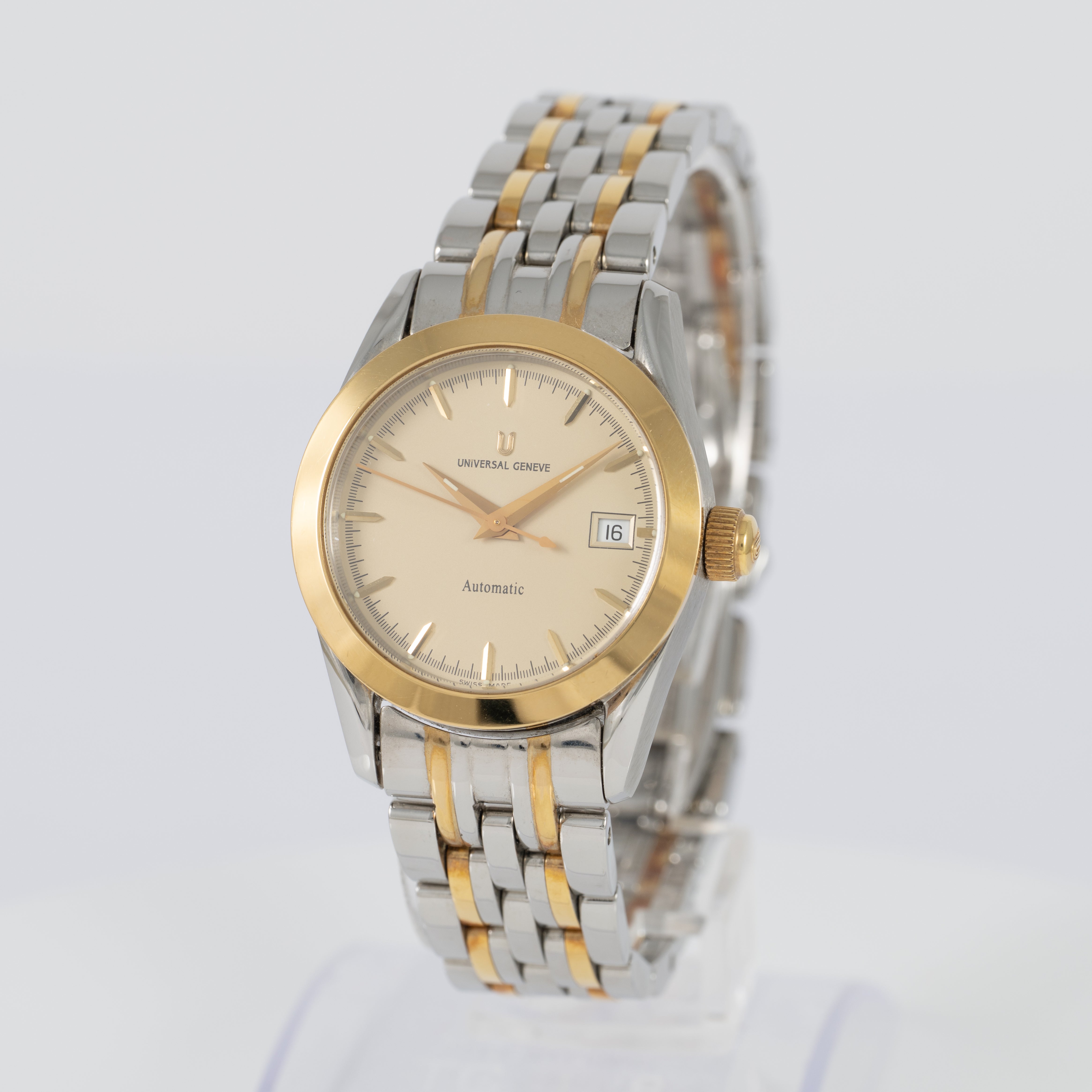 Universal Geneve Automatic Steel and Gold Bezel Ref: 260.671