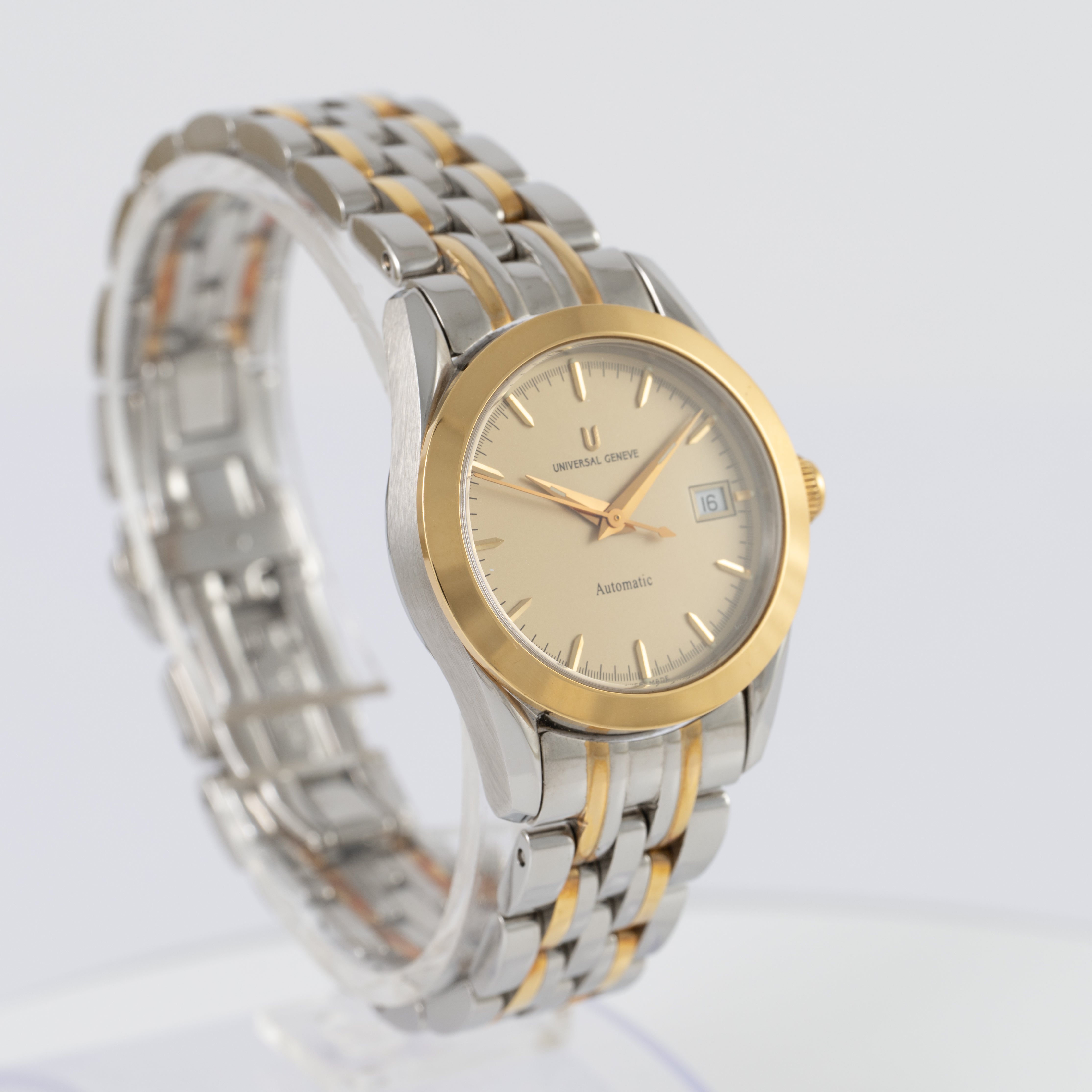 Universal Geneve Automatic Steel and Gold Bezel Ref: 260.671