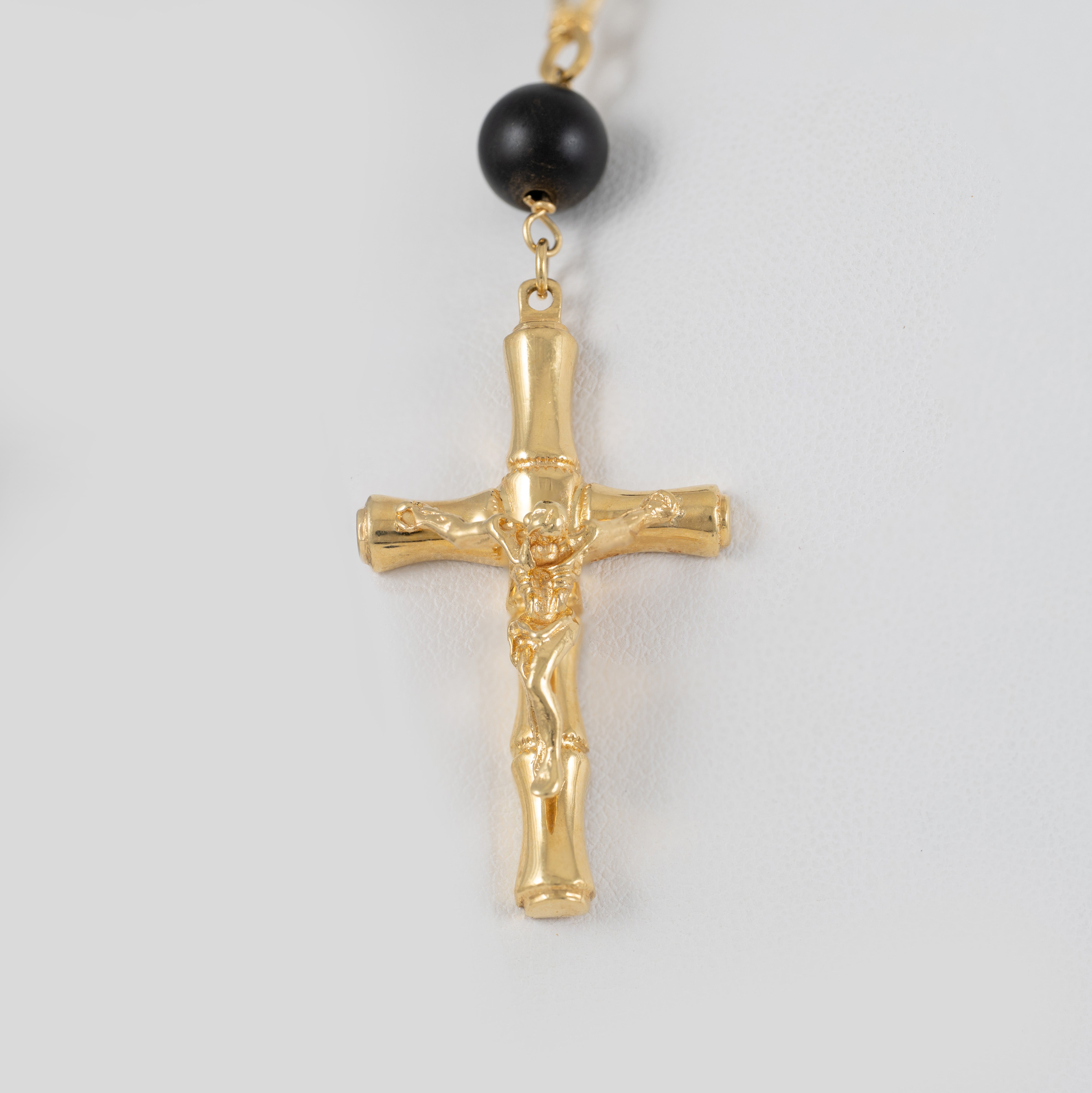 Rosario de oro 18k 750