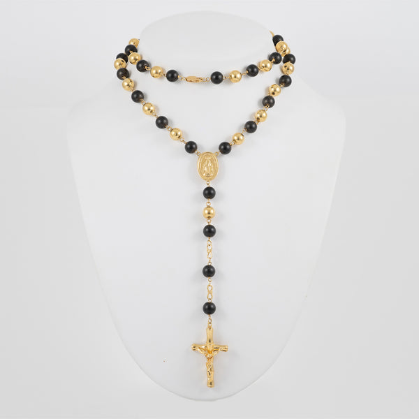 Rosario de oro 18k 750