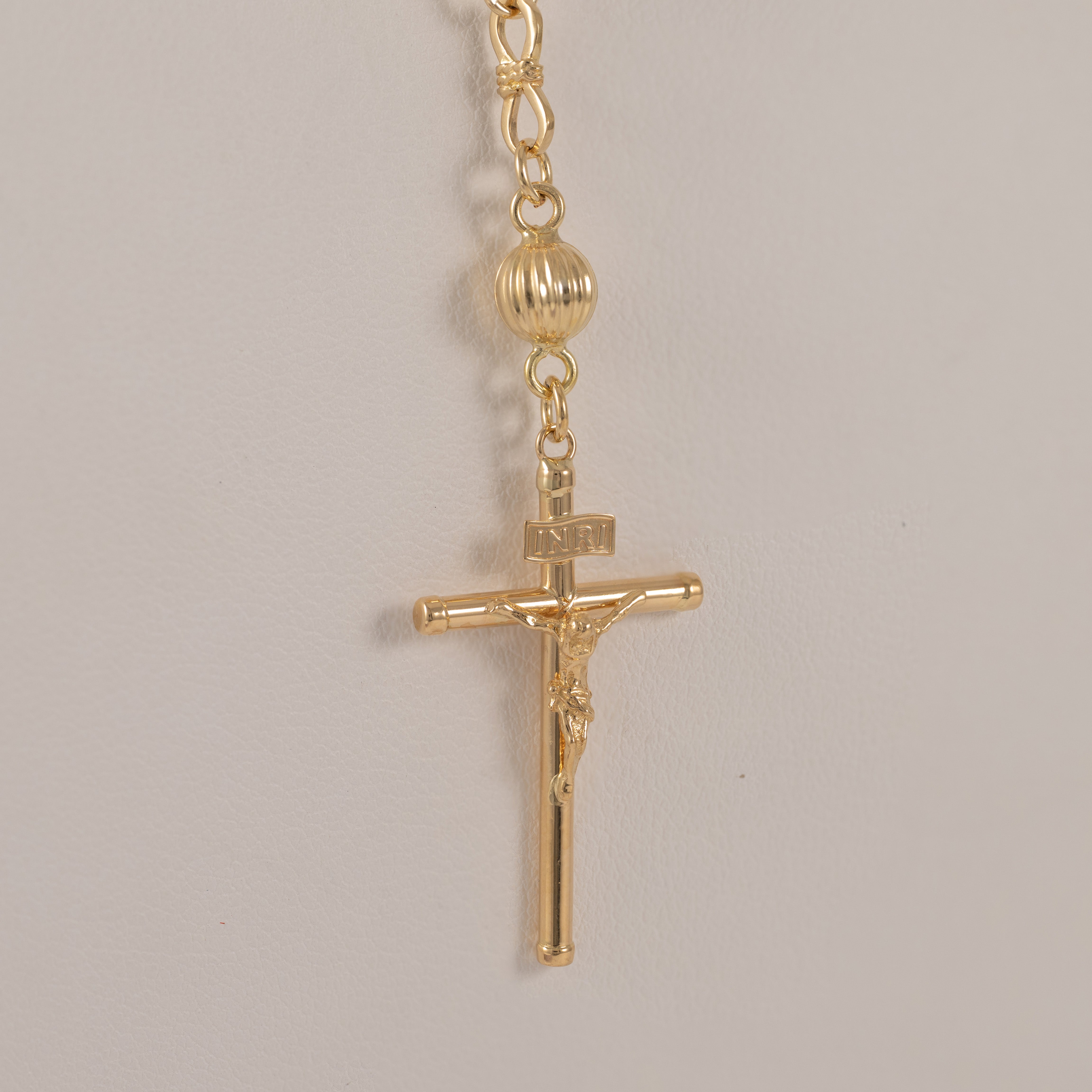Rosario de oro 18k 750
