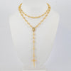 Rosario de oro 18k 750