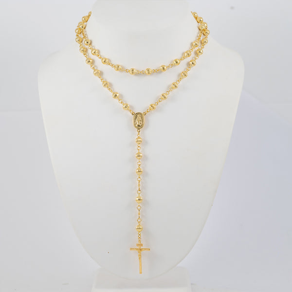 Rosario de oro 18k 750