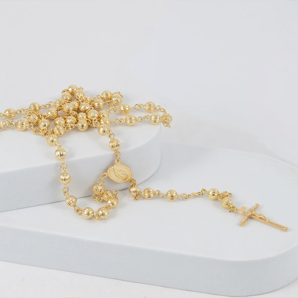 Rosario de oro 18k 750