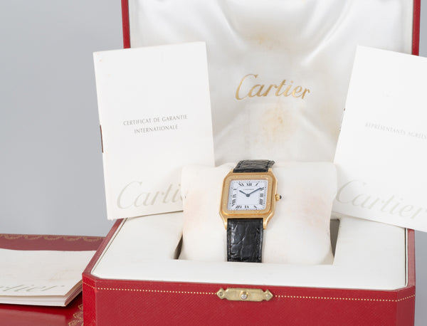 Cartier Santos Dumont Extra Flat Ref: 96054