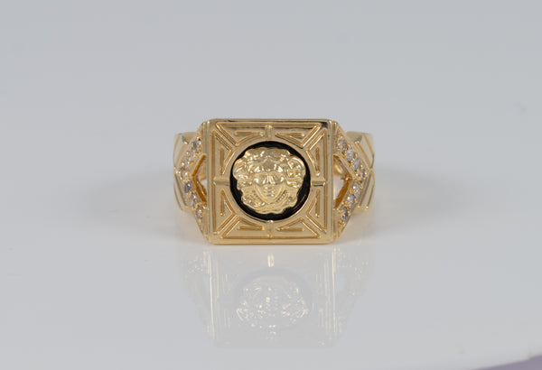 Anillo de oro amarillo 18k