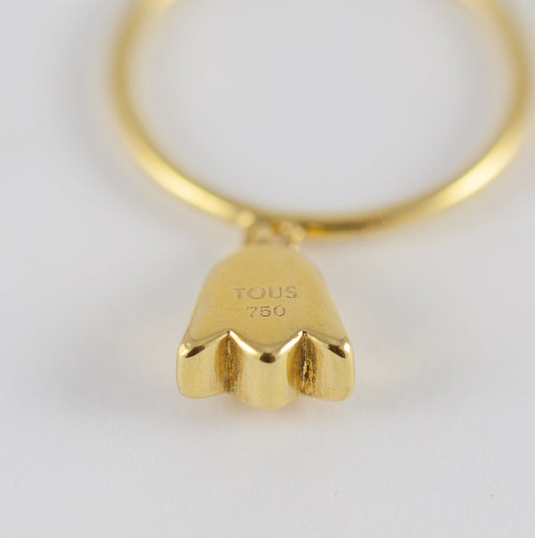 Anillo Tous en oro amarillo 18k - Mayka Jewels