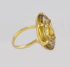 Anillo Tous en oro amarillo 18k con cristal de Murano - Mayka Jewels