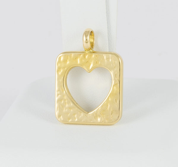 Colgante Tous corazón en oro amarillo 18k - Mayka Jewels