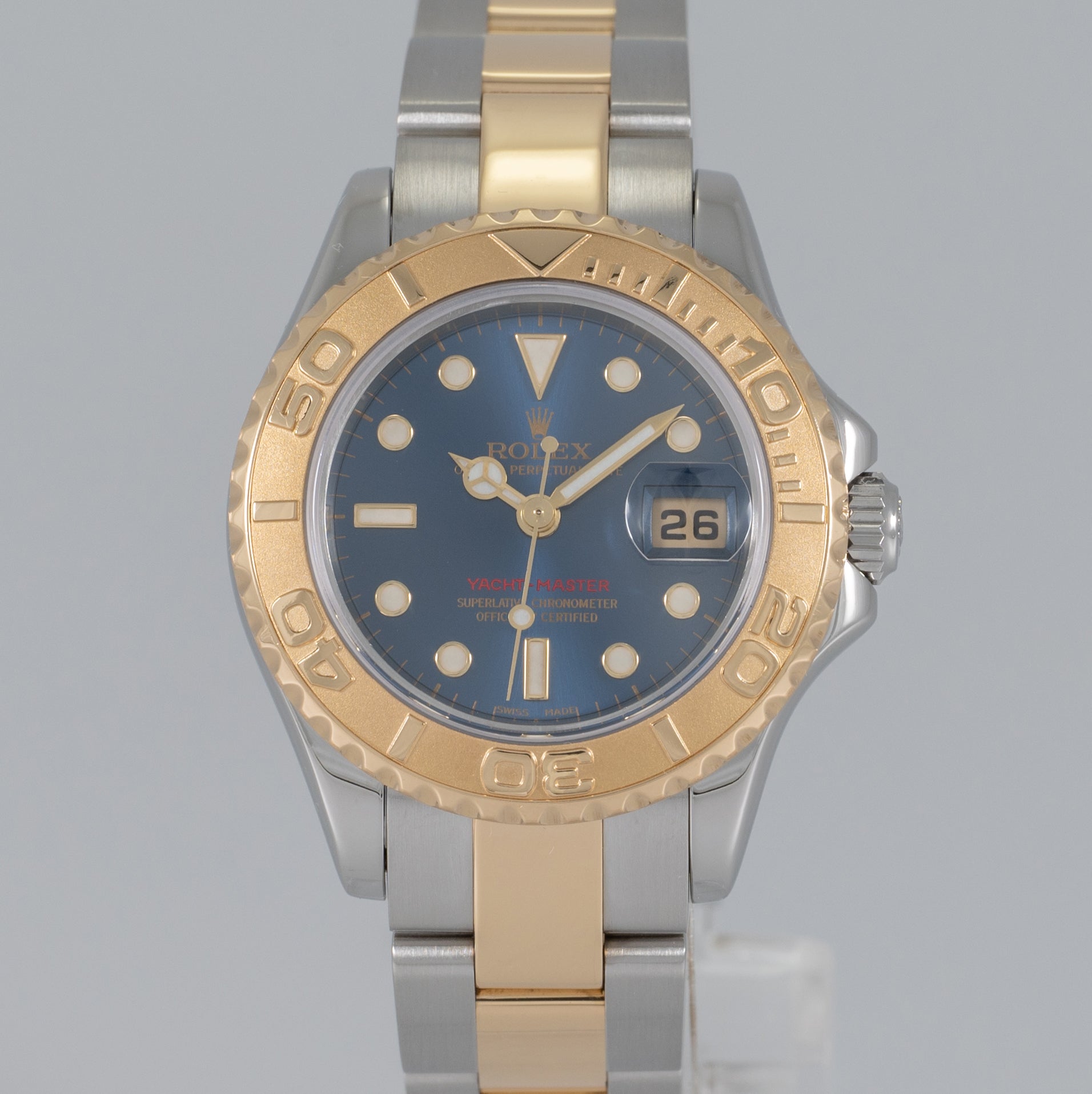 Rolex Yacht-Master Steel and Yellow Gold 18k Ref: 169623 - Mayka Jewels